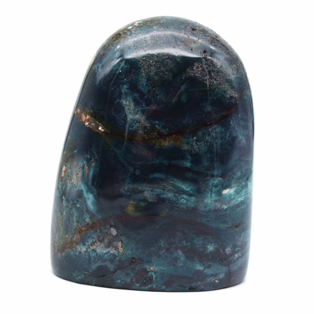Green natural jasper