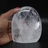 Polished rock in rock crystal - 0