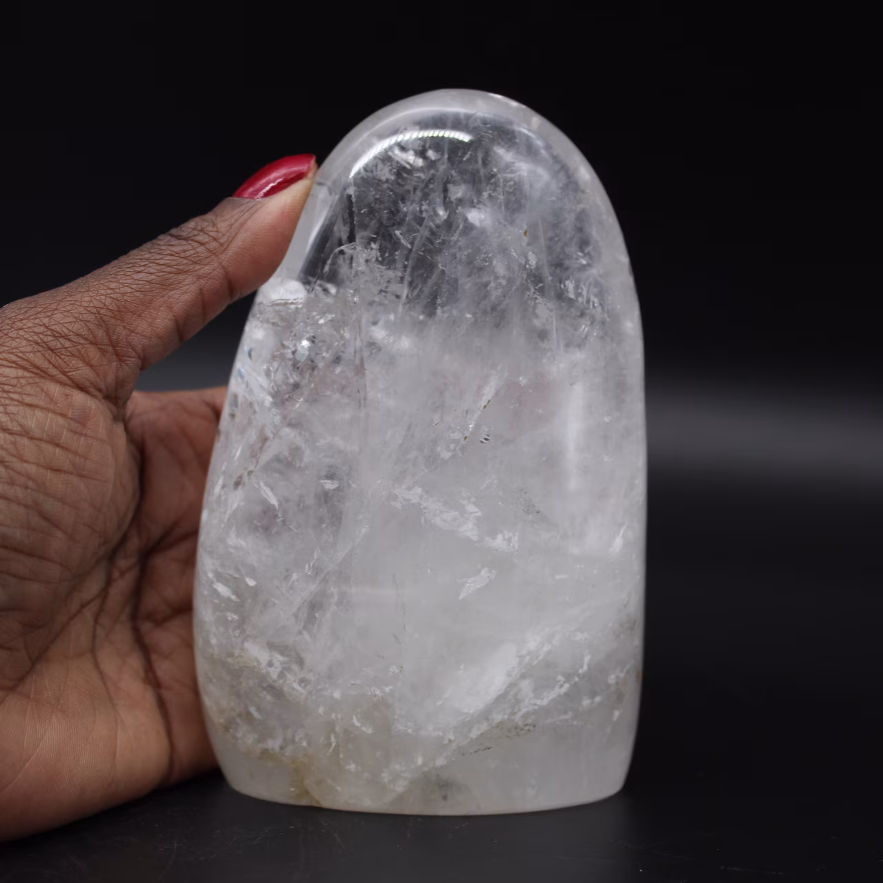 ornamental natural rock crystal
