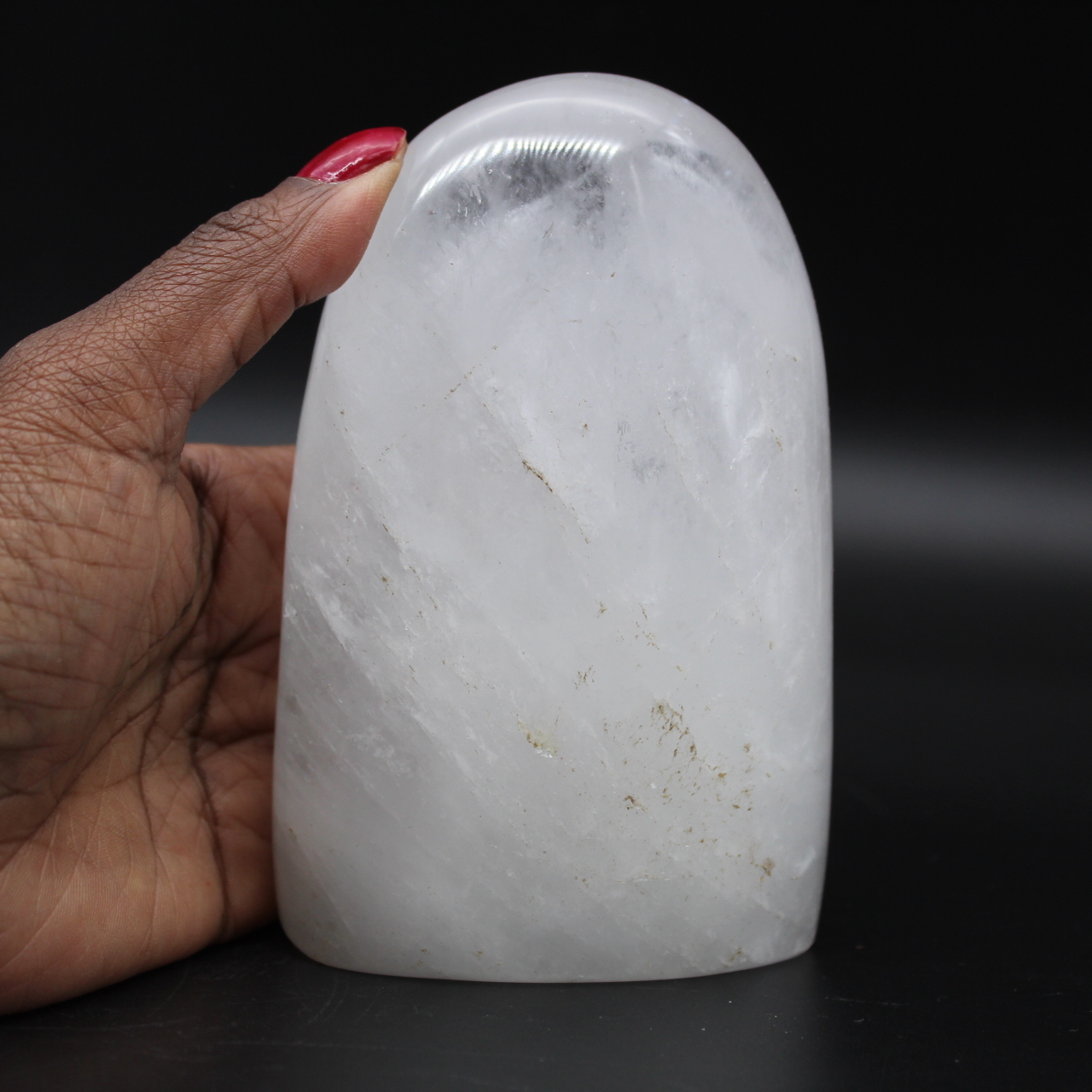 Decorative natural rock crystal