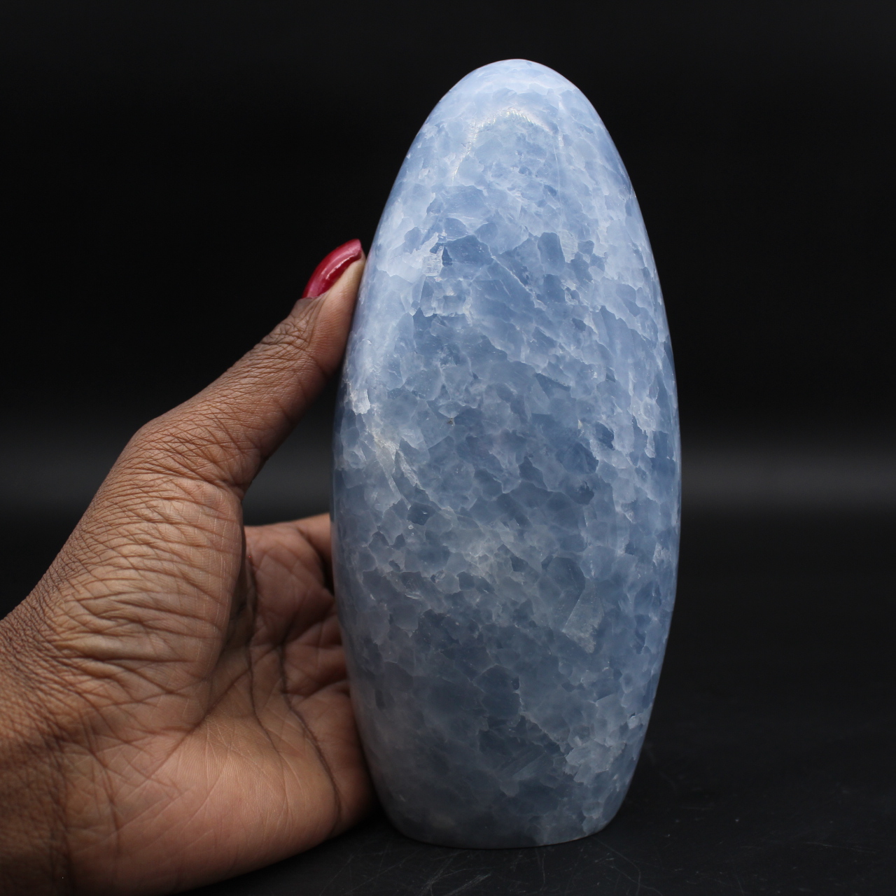 blue calcite stone