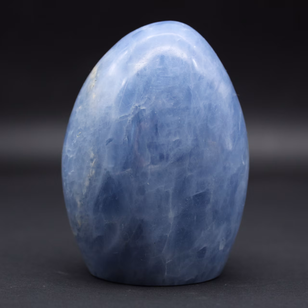 Blue Calcite Polished Stone
