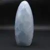 Natural ornamental blue calcite - 1