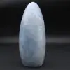 Natural ornamental blue calcite - 3