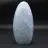 Natural ornamental blue calcite