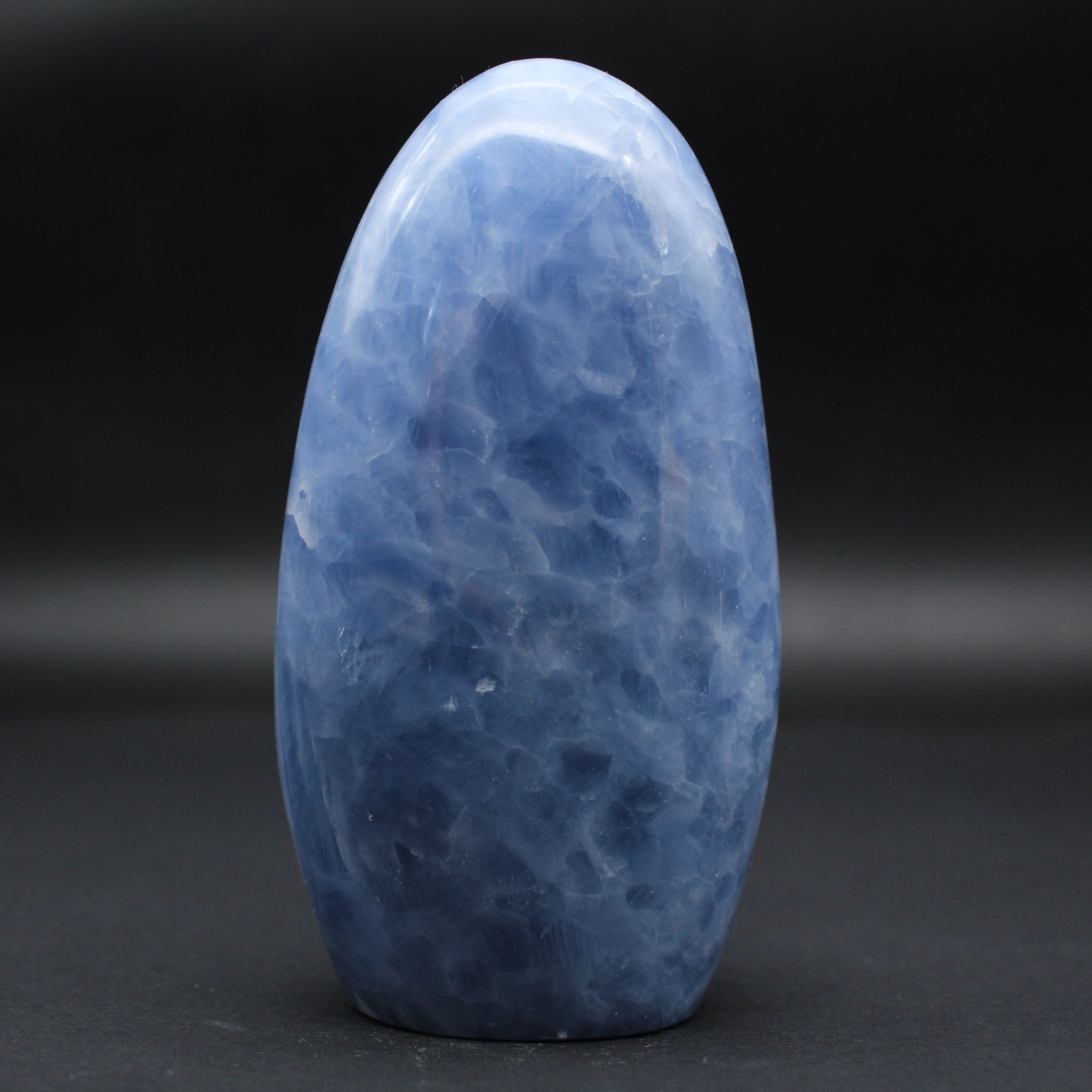 decorative natural blue calcite