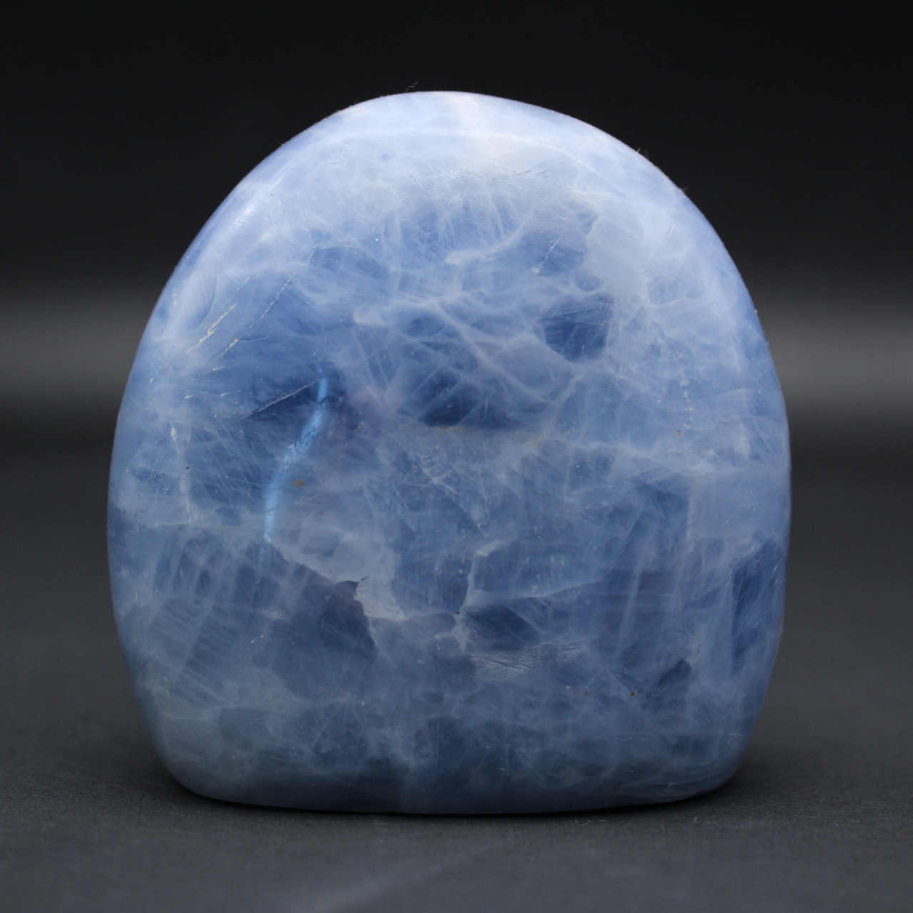 blue calcite rock