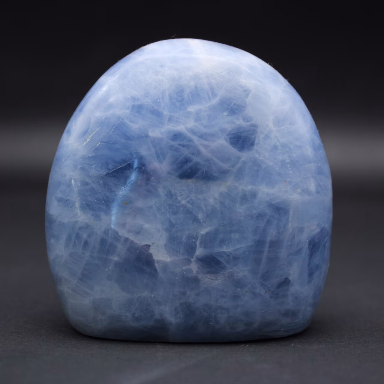 blue calcite rock