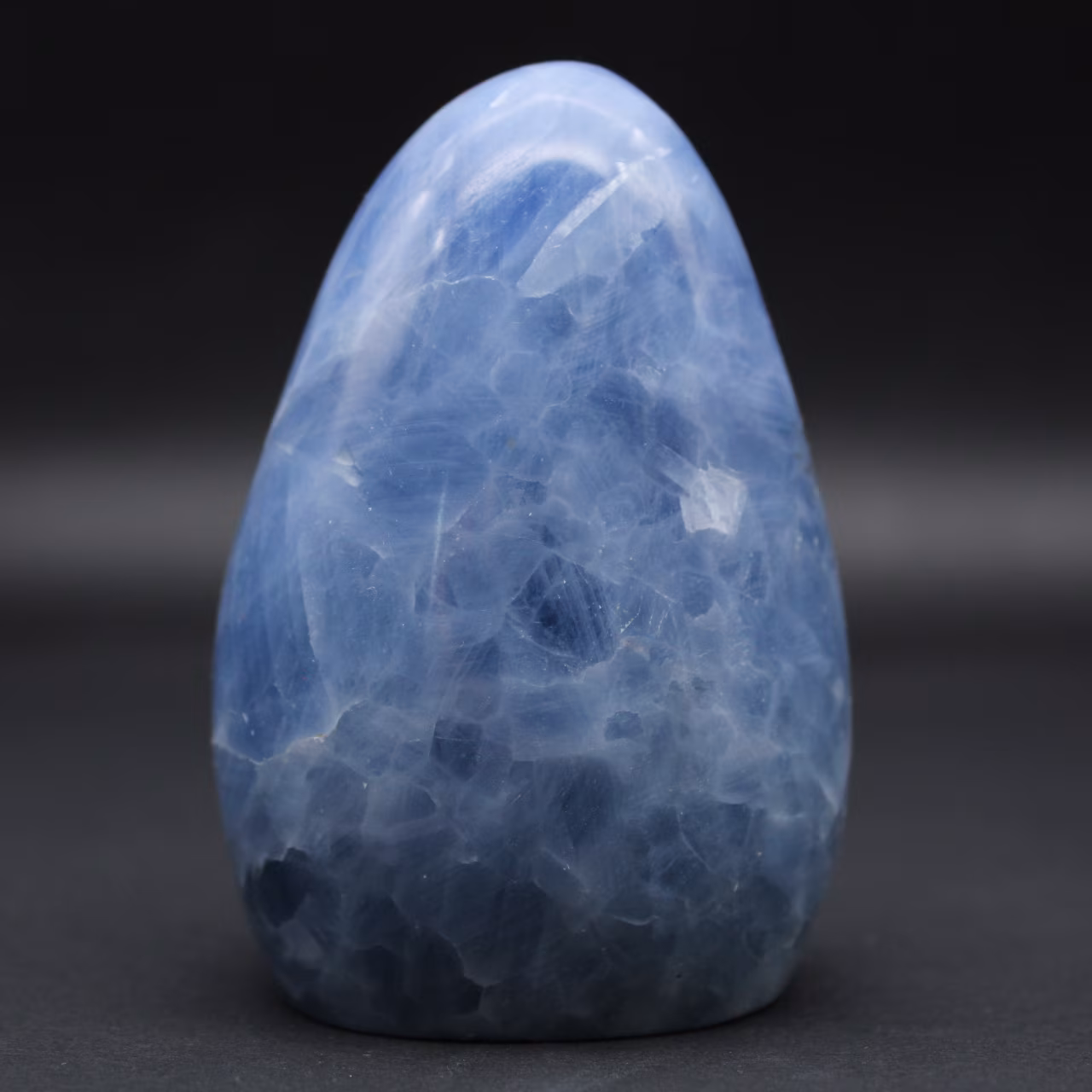Blue Calcite Polished Freeform