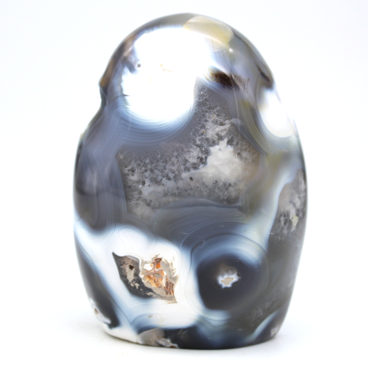 Agate block to lay