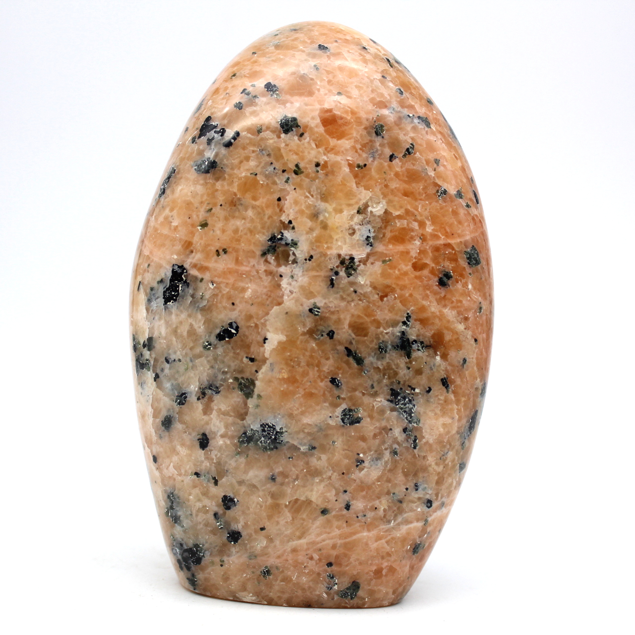 Orange calcite for collection