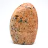 Orange calcite paperweight - 0
