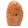 Orange calcite paperweight - 2