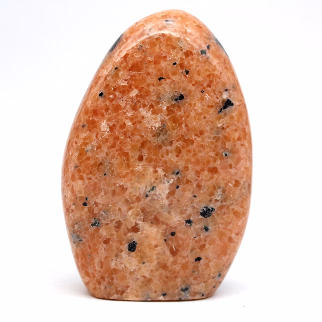 Decorative orange calcite