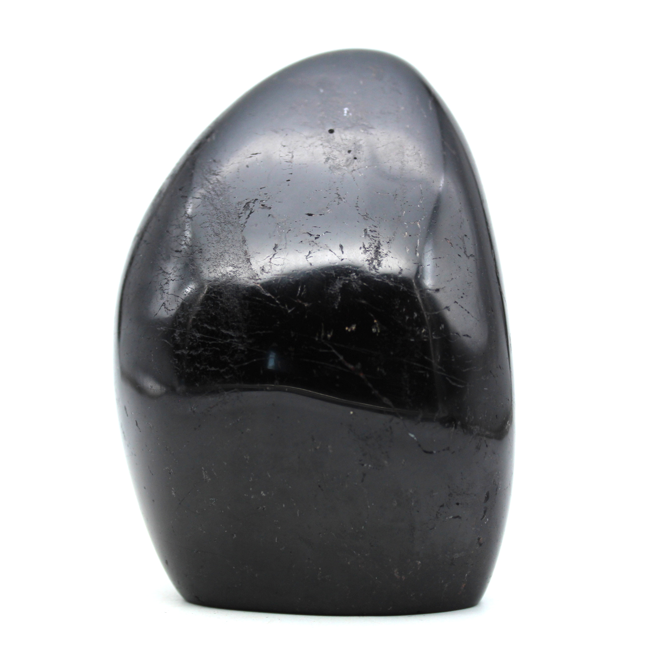 Natural ornamental black tourmaline