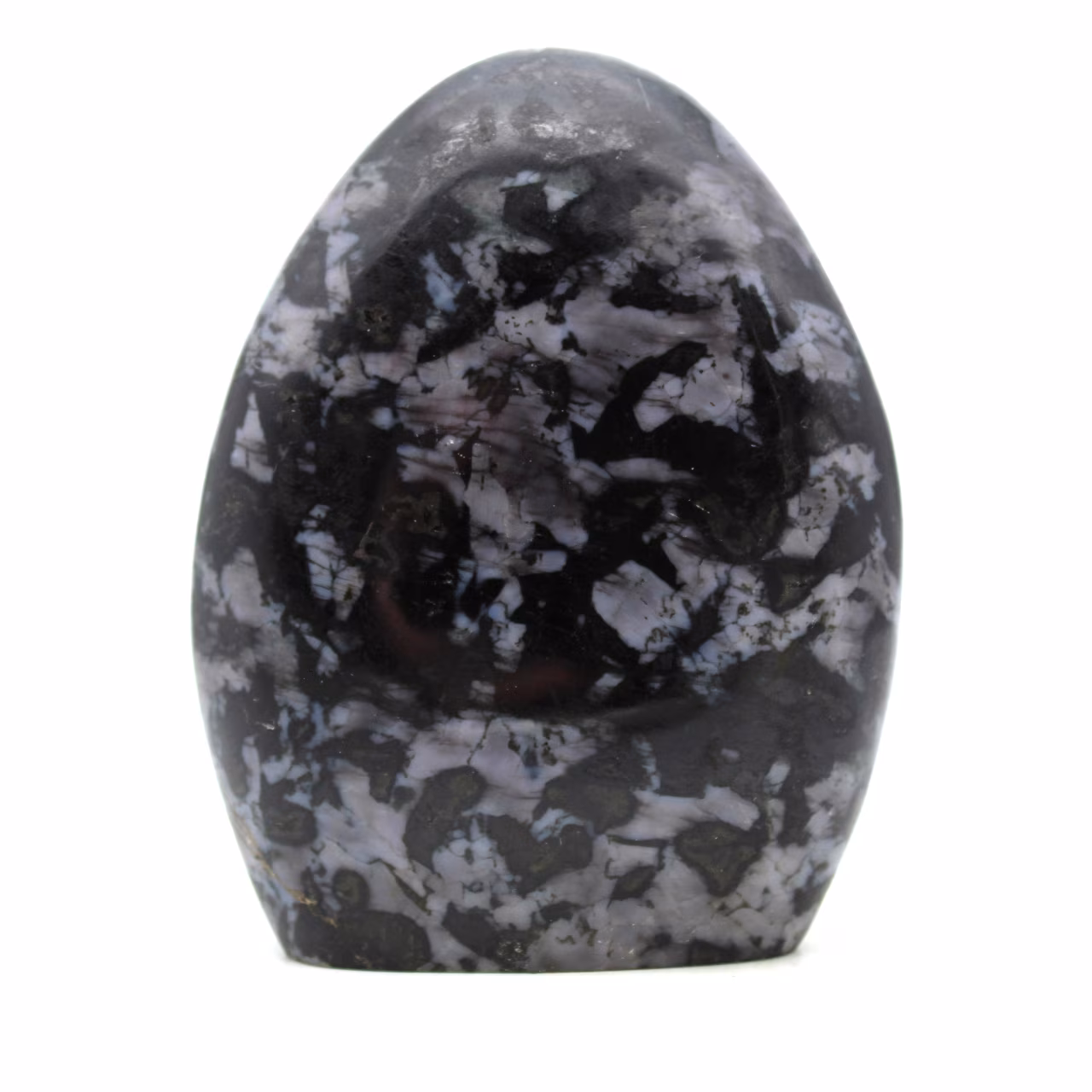 Gabbro indigo paperweight