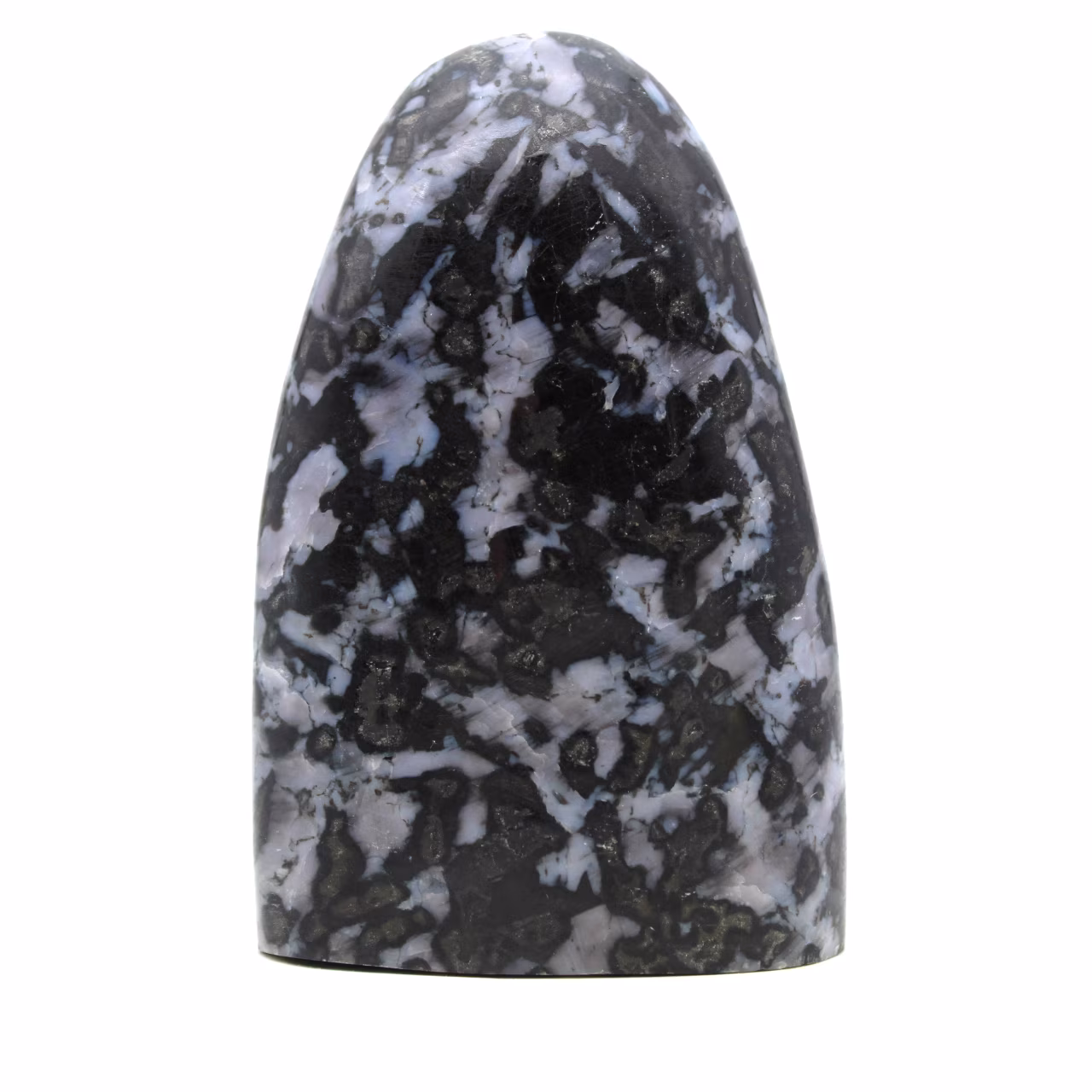 Decorative natural indigo gabbro