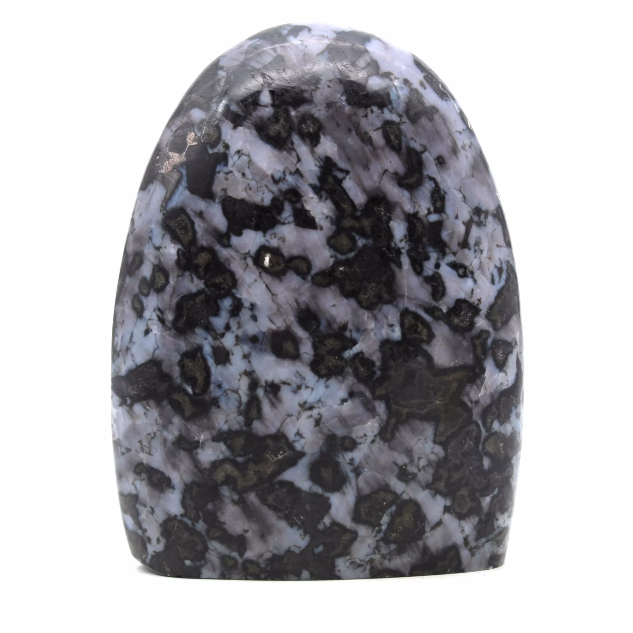 Collectible natural indigo gabbro