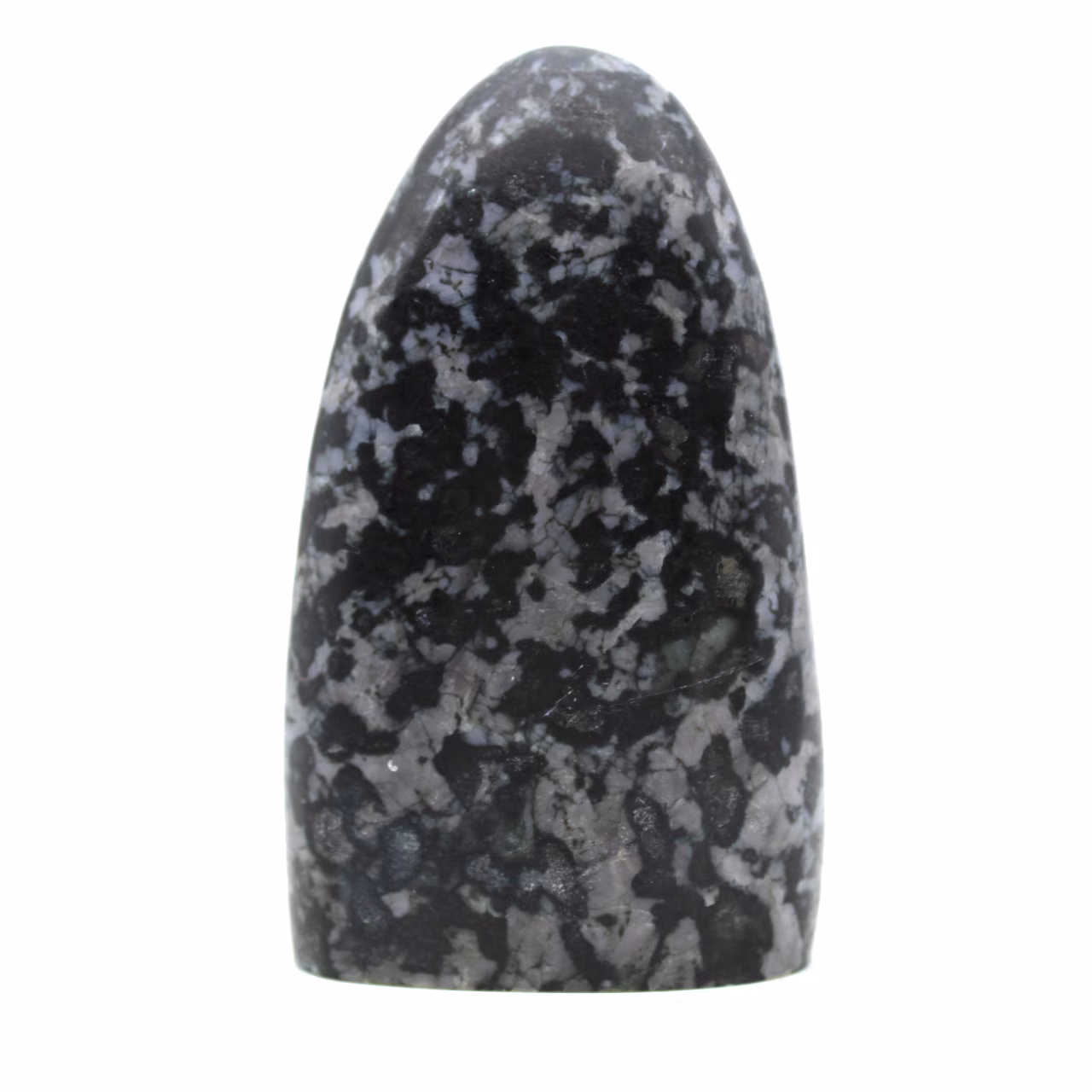 Natural indigo gabbro rock