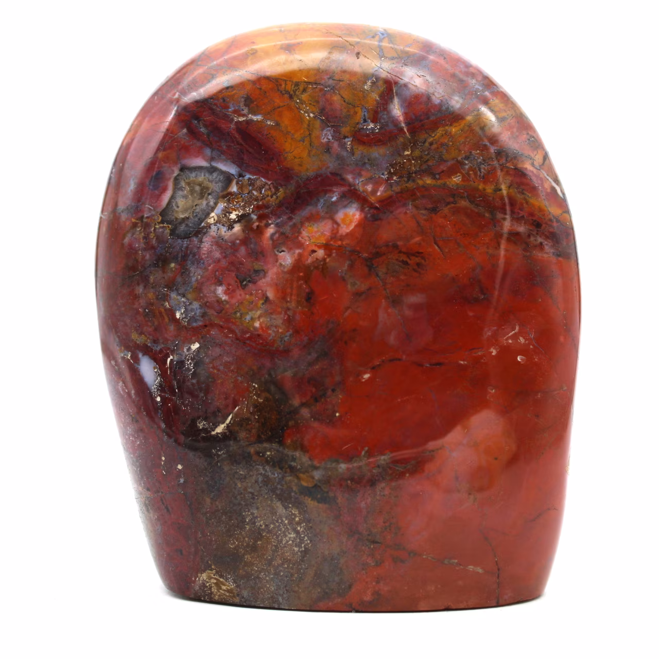 Red jasper stone