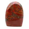 Polished stone in red jasper - 0