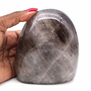 Smoky quartz freeform