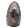 Polished smoky quartz stone - 3