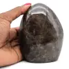 Polished smoky quartz stone - 4