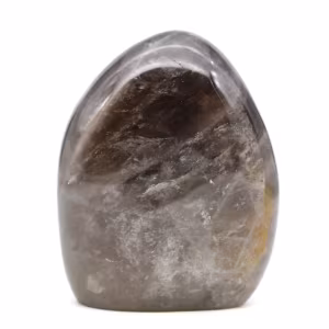 Polished smoky quartz
