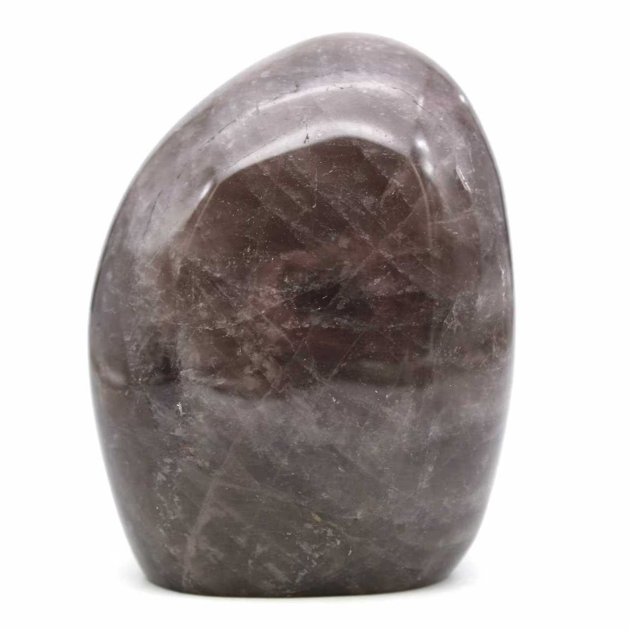 Smoky quartz paperweight