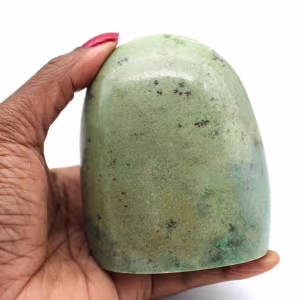 Decorative green feldspar