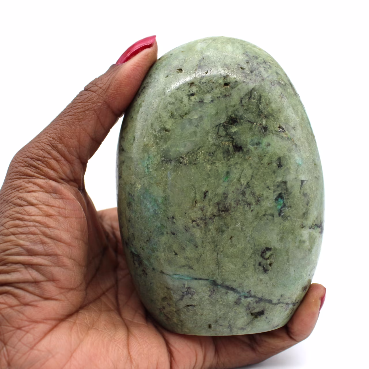 Green feldspar for collection