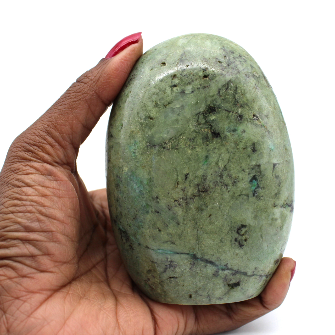 Green feldspar for collection
