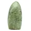 Polished rock in green feldspar - 4