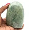 Green feldspar paperweight - 0