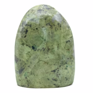 Decorative natural green feldspar