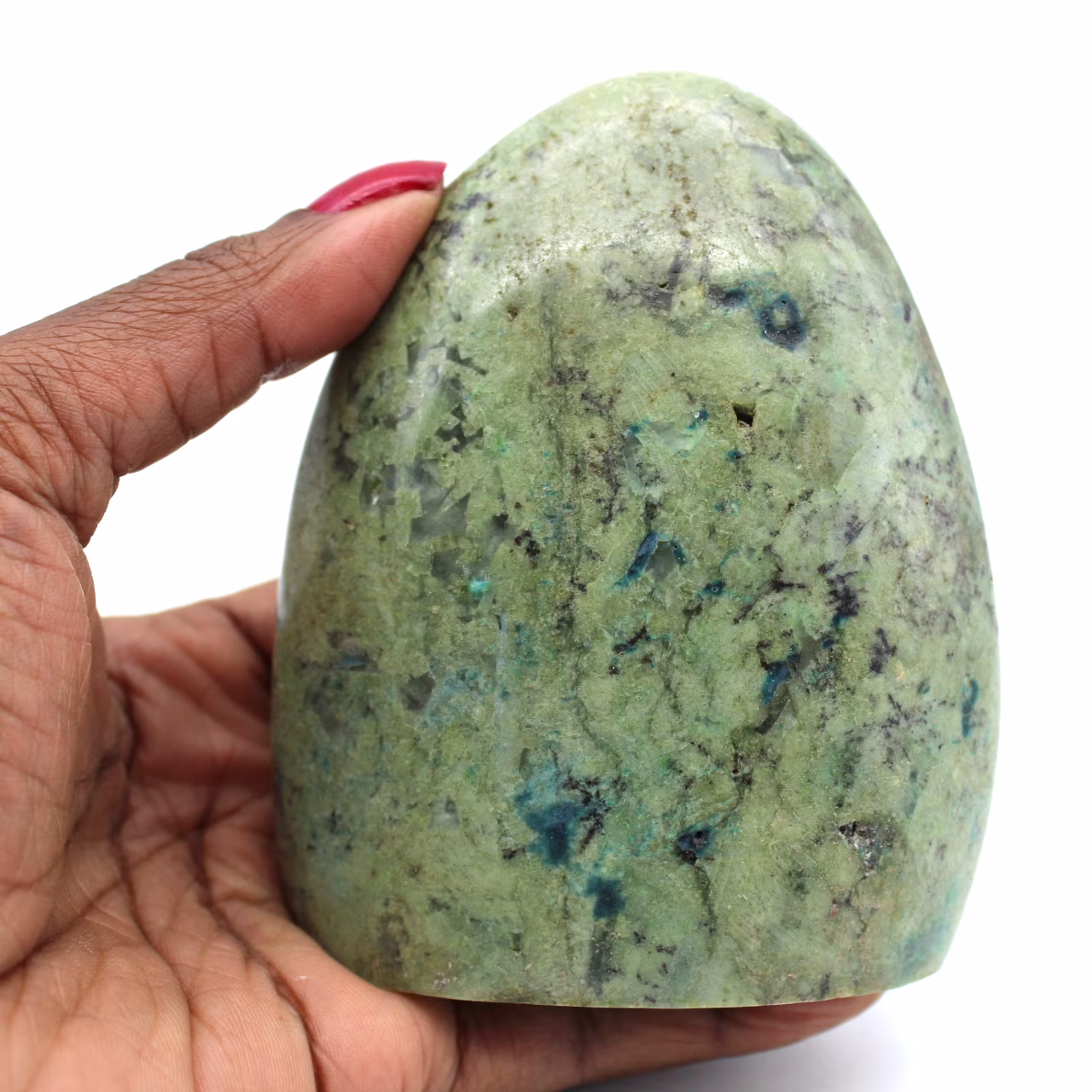 Collectible natural green feldspar