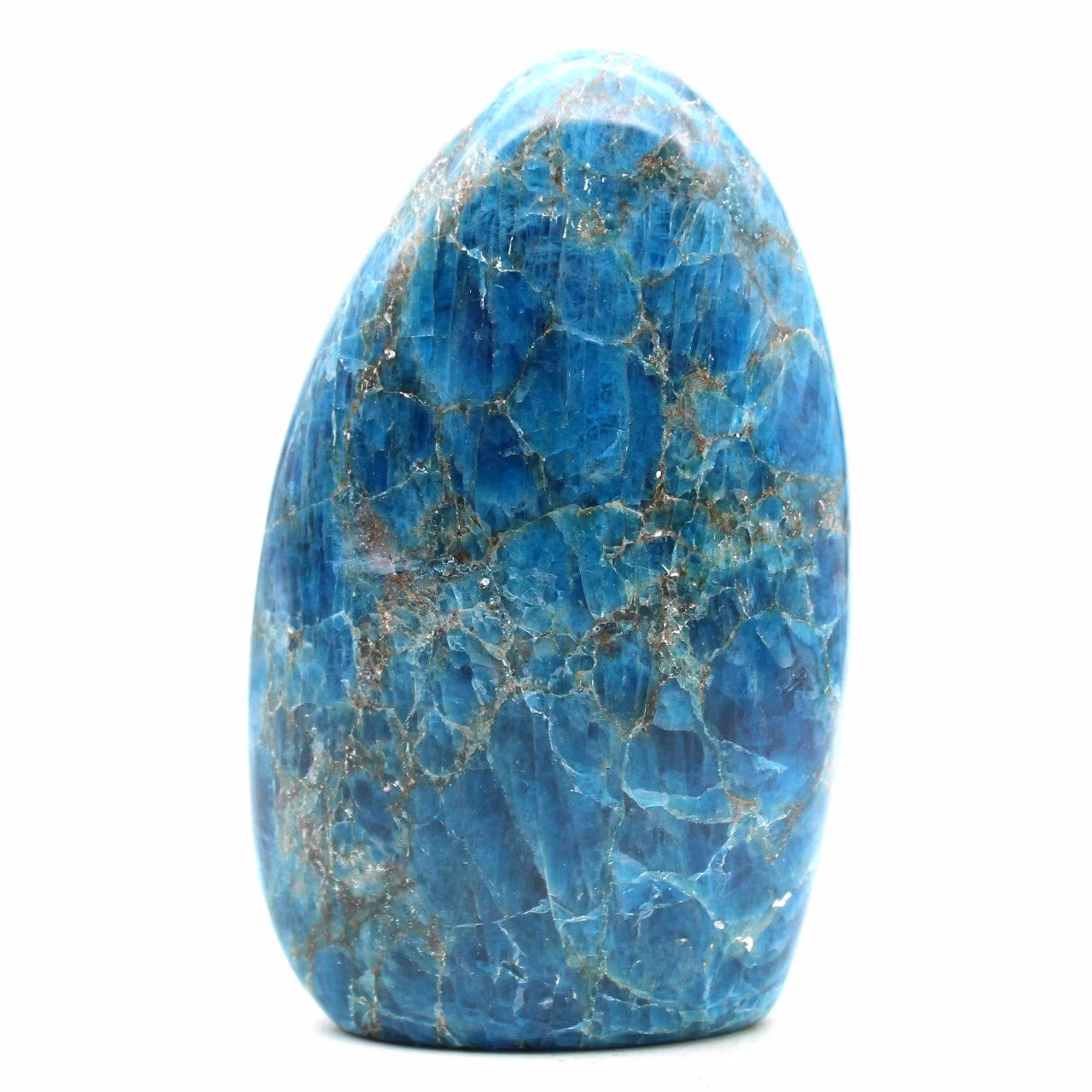 Natural blue apatite