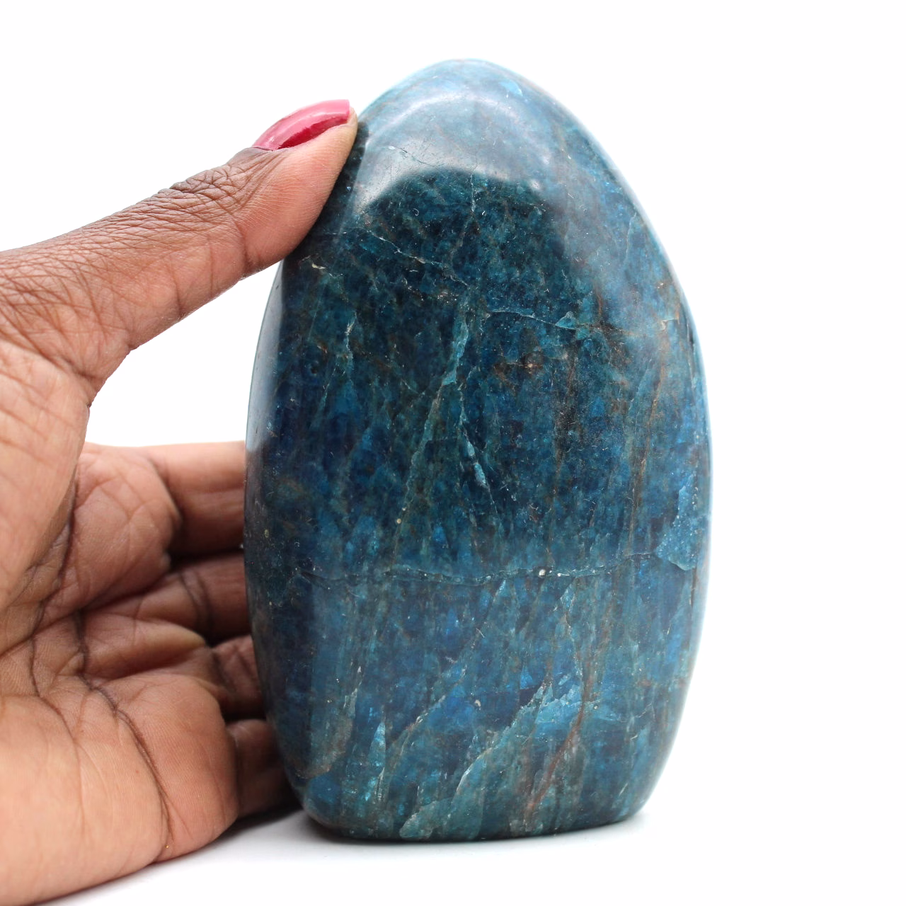 Apatite polished stone
