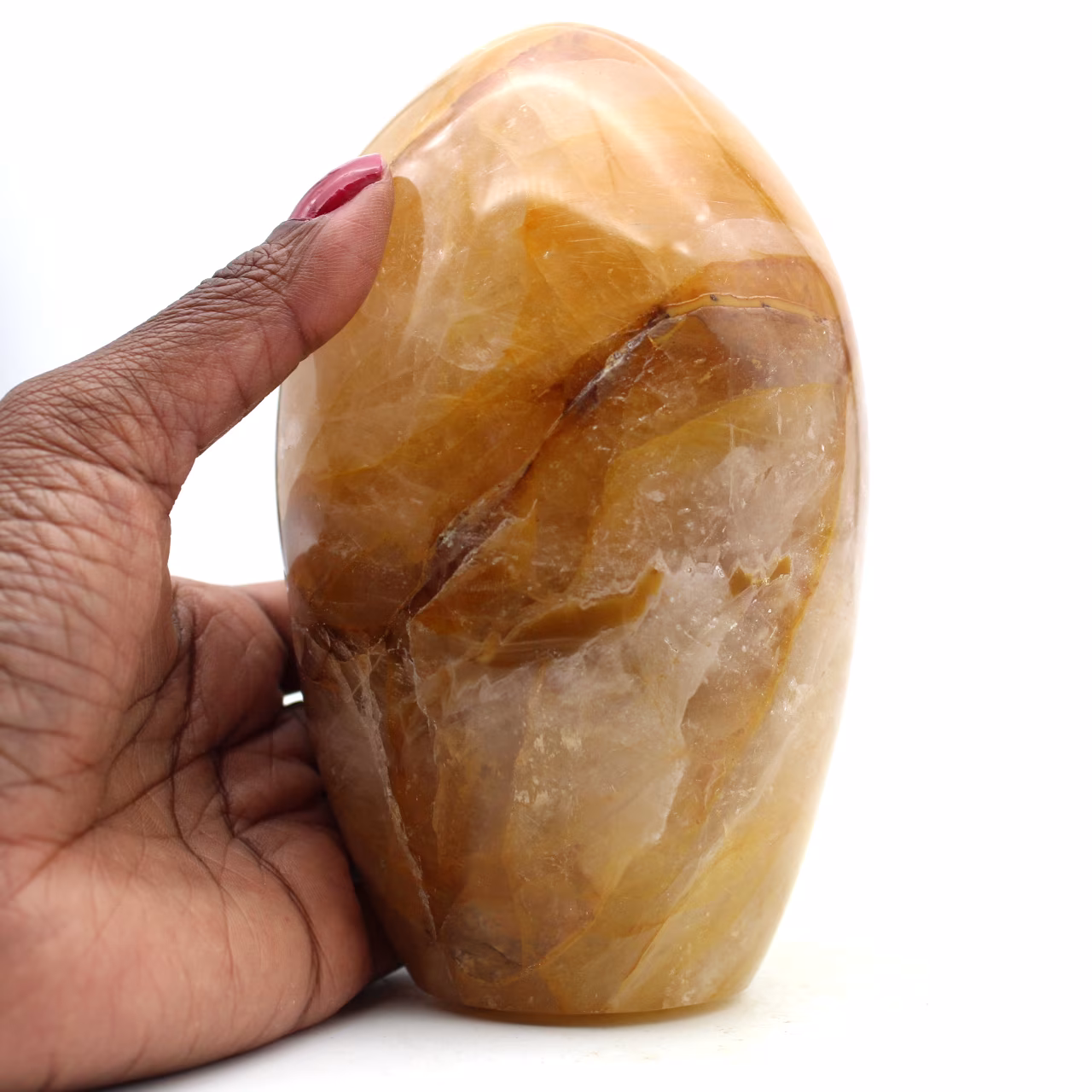 Natural yellow quartz