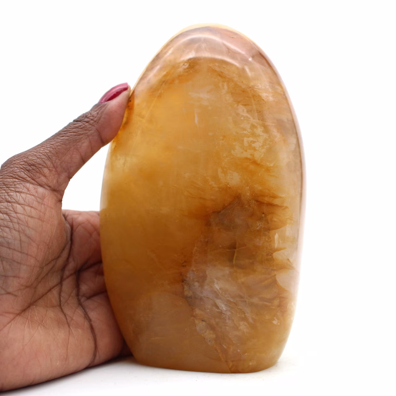 Yellow quartz rock