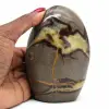 Polished rock in septaria - 0