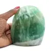 Green fluorite stone - 0