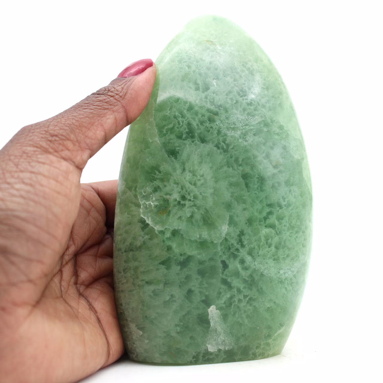 Decorative green fluorite