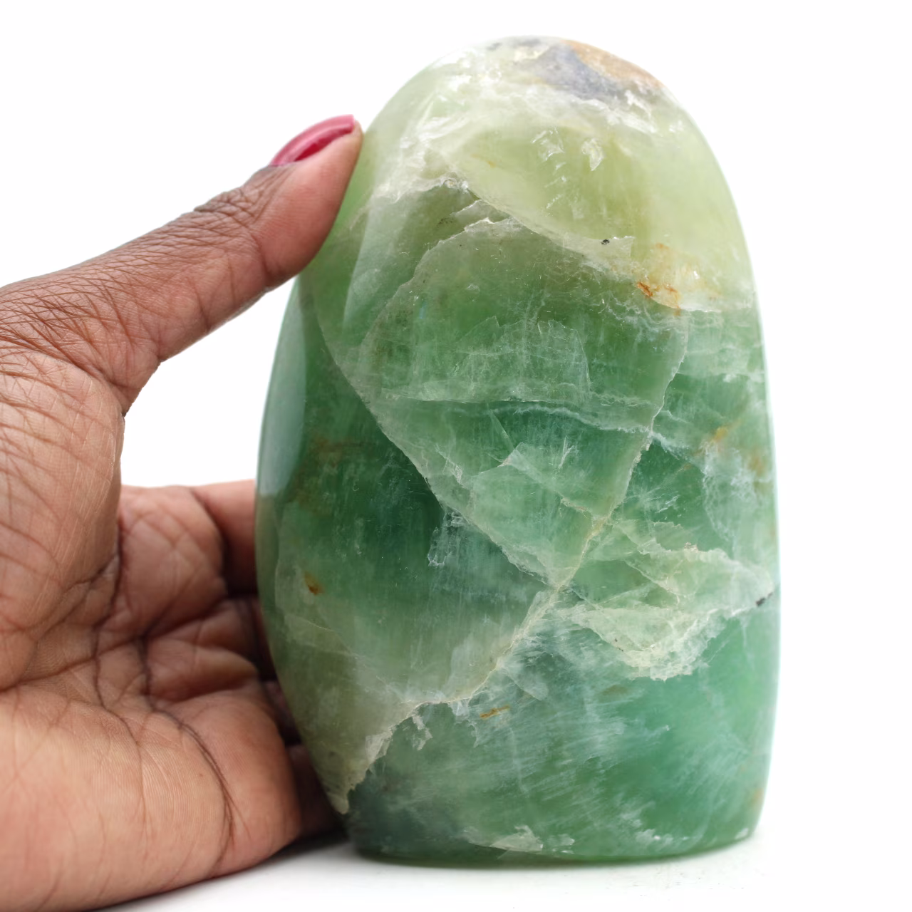 Decorative green fluorite