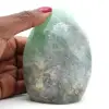 Polished green fluorite stone - 0