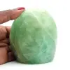 Green fluorite polished rock - 0