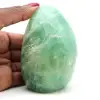 Green fluorite polished freeform - 0