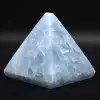 Blaue calcitpyramide - 1