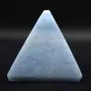 Blaue calcitpyramide - 4